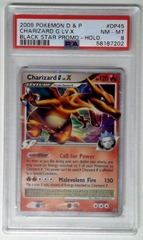 V1388: 2009: Charizard G LV.X: DP45: Black Star Promo: PSA: 8: NM-MT: 58187202